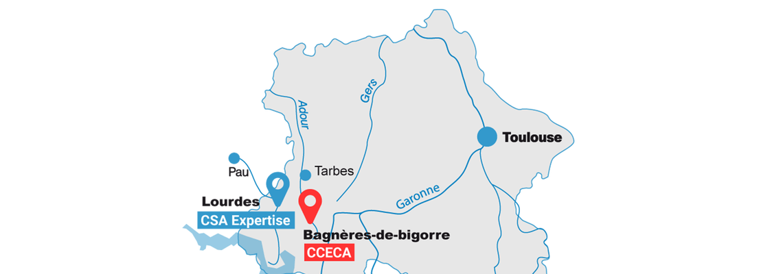 Bureaux de Bagnères-de-bigorre et Lourdes